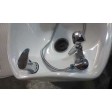 Lavabo 992/961 parrucchiere ceramica con supp. basculante e kit rubinetteria per poltrona lavatesta uso professionale