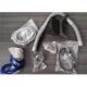 Lavabo 992/961 parrucchiere in ceramica incl. kit di accessori per poltrona lavatesta uso professionale