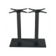 MARTE Q 2 - DOPPIA BASE CI-11 IN FERRO (GHISA) PIANO TAVOLO 120X60, 120X80cm BAR, RISTORANTE, ALBERGO