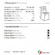 Teti - Sedia  singola polipropilene Impilabile bar ristorante hotel certificata per uso locali