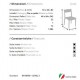 Vesta - Sedia  singola polipropilene Impilabile bar ristorante hotel certificata per uso locali