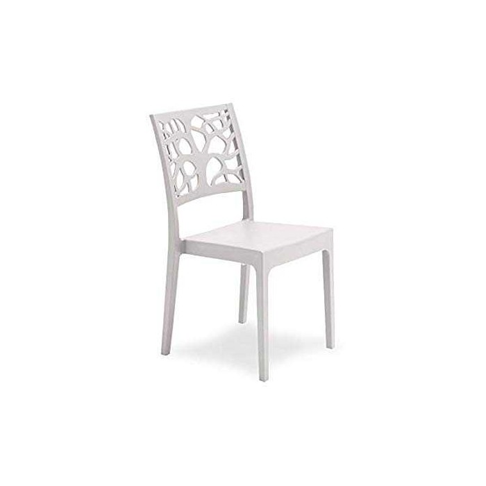 Teti - Sedia  singola polipropilene Impilabile bar ristorante hotel certificata per uso locali