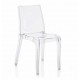 CRISTAL LIGHT - Sedia contract Impilabile in Policarbonato da esterno ed interno per bar,ristorante,piscina,hotel GRAND SOLEIL