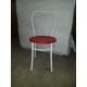Vienna N - Sedia thonet non impilabile metallo, finta paglia, plastica, legno, ecopelle, bar, ristorante, hotel