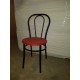Vienna N - Sedia thonet non impilabile metallo, finta paglia, plastica, legno, ecopelle, bar, ristorante, hotel