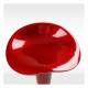 MEZZALUNA - Sgabello bar in plastica ABS gamba cromata per casa, ufficio, bar, ristorante, hotel