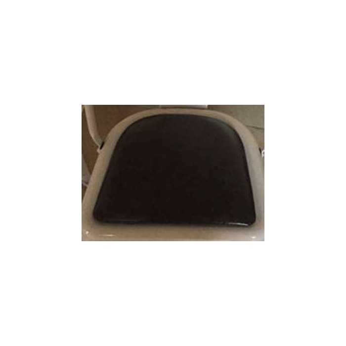 Cuscino Metal ecopelle Nera per la sedia stile industriale simil Tolix casa bar ristorante albergo