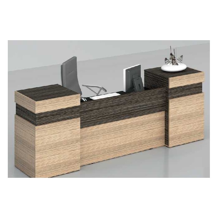 Sahara - Bancone reception negozio albergo hotel ufficio centro benessere parrucchiere legno