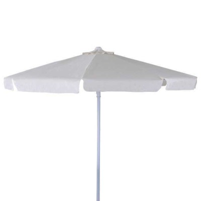 SUN 2 - Ombrellone professionale 3x2 con palo centrale in legno per bar, giardino, spiaggia, mare