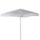 SUN 783/1E - Ombrellone professionale 3x3m con palo centrale in metallo per bar, giardino, mare, spiaggia
