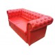 Chester - Divano e poltrona Chesterfield personalizzati ecopelle (pelle ecologica) tessuto velluto