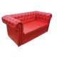 Chester - Divano e poltrona Chesterfield personalizzati ecopelle (pelle ecologica) tessuto velluto