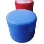 Liza pouf Contract personalizzato in ecopelle (pelle ecologica) per bar, ufficio, albergo