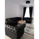 Chester - Divano e poltrona Chesterfield personalizzati ecopelle (pelle ecologica) tessuto velluto