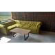 Chester - Divano e poltrona Chesterfield personalizzati ecopelle (pelle ecologica) tessuto velluto