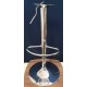 RICAMBI BASE CROMATA SGABELLO ALZABILE H54/75 CON PISTONE A GAS