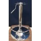 RICAMBI BASE CROMATA SGABELLO ALZABILE H54/75 CON PISTONE A GAS