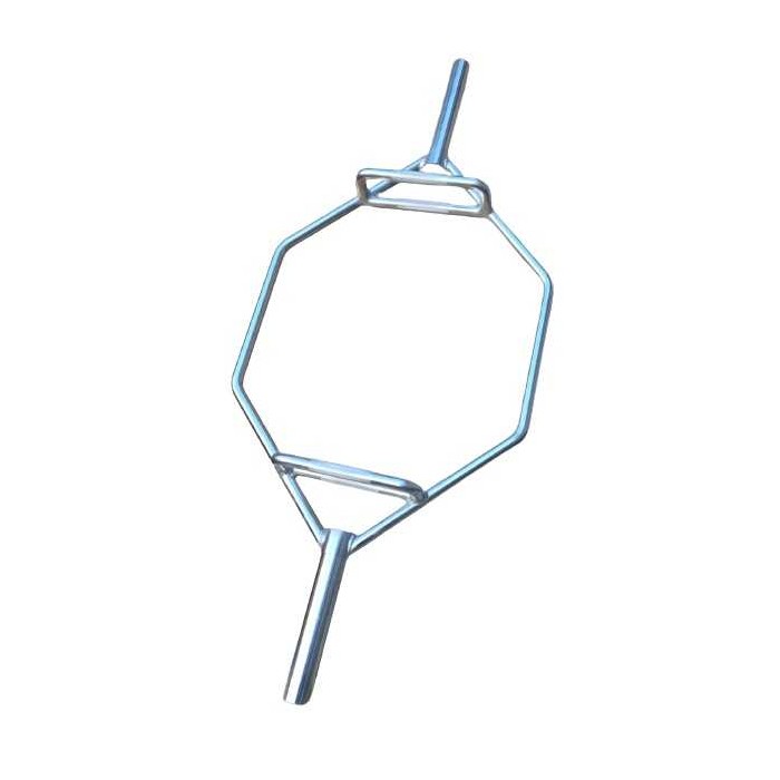 TRAPBAR 50mm - Bilanciere olimpionico esagonale con doppia impugnatura zigrinata antiscivolo