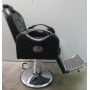Sedia poltrona parrucchiere barbiere professionale mod.6885 reclinabile, alzabile per salone parrucchiere