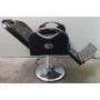Sedia poltrona parrucchiere barbiere professionale mod.6885 reclinabile, alzabile per salone parrucchiere