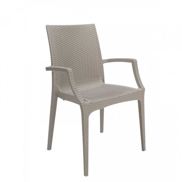 Bistrot - Poltrone Grand Soleil Impilabili simil rattan bar ristorante  hotel