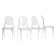 Chantal Chair - Sedia Impilabile policarbonato trasparente