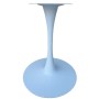 Tulip - Base, gamba in fusione d'alluminio colore bianco H75cm, bar, ristorante, pub, albergo
