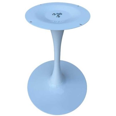 Tulipano - Base per tavolo in metallo verniciato, bar, ristorante, pub, albergo