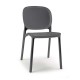 HUG 2380 - Sedia Impilabile contract bar ristorante polipropilene SCAB DESIGN certificata CAM e CATAS