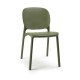 HUG 2380 - Sedia Impilabile contract bar ristorante polipropilene SCAB DESIGN certificata CAM e CATAS