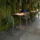HUG 2380 - Sedia Impilabile contract bar ristorante polipropilene SCAB DESIGN certificata CAM e CATAS