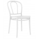 ROSA - Sedia stile Vienna Thonet impilabile polipropilene fibra di vetro design retro vintage bistrot bar ristorante catering