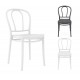 ROSA - Sedia stile Vienna Thonet impilabile polipropilene fibra di vetro design retro vintage bistrot bar ristorante catering