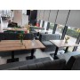 Dali - Divanetto bar poltroncina Contract personalizzati per locali in ecopelle, tessuto, velluto