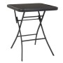 Metal A - Tavolo alto stile industriale simil Tolix 60x60xH108cm casa bar ristorante catering albergo