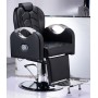 Sedia poltrona parrucchiere barbiere professionale mod.6885 reclinabile, alzabile per salone parrucchiere