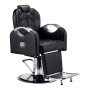 Sedia poltrona parrucchiere barbiere professionale mod.6885 reclinabile, alzabile per salone parrucchiere