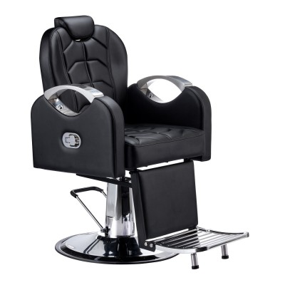 Sedia poltrona parrucchiere barbiere professionale mod.6885 reclinabile, alzabile per salone parrucchiere
