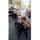 Metal - Sedia stile industriale simil Tolix casa, bar, ristorante, catering, albergo