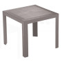 BOHEME - Tavolo contract quadrato 90X90 in polyrattan per giardino, bar, ristorante, pizzeria Grand Soleil