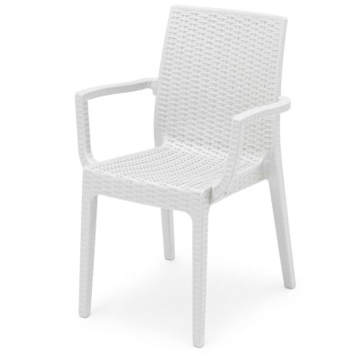 Vendita in occasione delle sedie e poltrone impilabili in polipropilene rattan da esterno  bar, ristorante, albergo, giardino