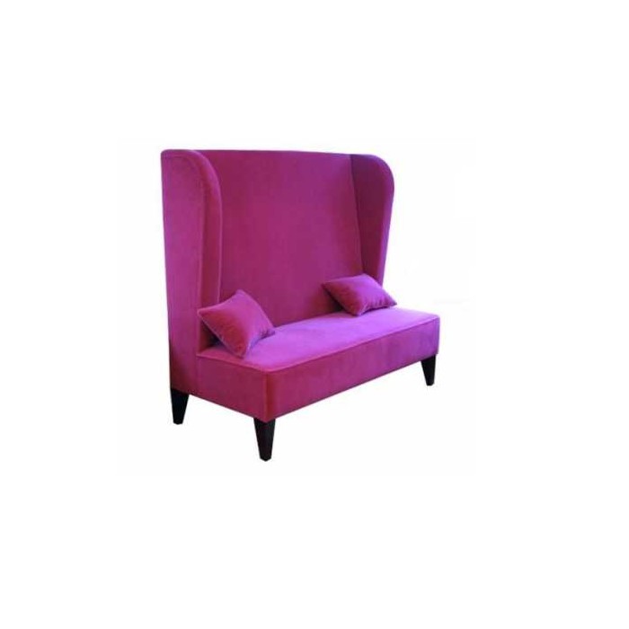 Napoli - Divanetto bar poltroncina Contract personalizzati per locali in ecopelle (pelle ecologica), tessuto