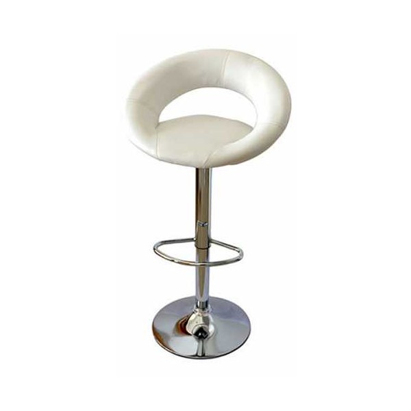 Weeco Pouf Barrel In Legno Spazzolato – Sgabello Barile Wengé, Seduta In Pelle Ecologica 45x35 Cm - 2