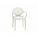 COKKA CHAIR - SEDIA ERGONOMICA IN POLIPROPILENE IMPILABILE DA ESTERNO PER BAR, RISTORANTE, PISCINA, HOTEL SCAB DESIGN