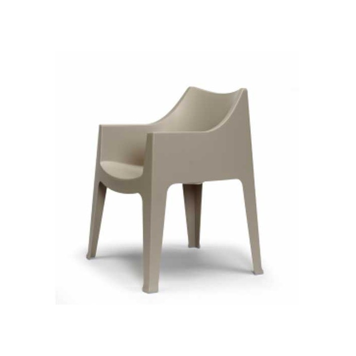 COCCOLONA - POLTRONA IN POLIPROPILENE IMPILABILE DA ESTERNO PER BAR, RISTORANTE,HOTEL SCAB DESIGN certificata