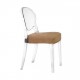 IGLOO CHAIR - Sedia contract Impilabile in Policarbonato da esterno ed interno per bar,ristorante,piscina,hotel SCAB DESIGN