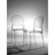 IGLOO CHAIR - Sedia contract Impilabile in Policarbonato da esterno ed interno per bar,ristorante,piscina,hotel SCAB DESIGN