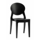 IGLOO CHAIR - Sedia contract Impilabile in Policarbonato da esterno ed interno per bar,ristorante,piscina,hotel SCAB DESIGN