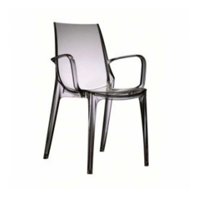 VANITY SPED.GRATUITA - Sedia (poltrona) contract Impilabile in Policarbonato da bar ristorante hotel SCAB DESIGN