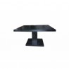 GIOVE Q/h45 - Tavolino caffè quadrato o rettangolare, legno colori a scelta, casa, bar, discoteca,
